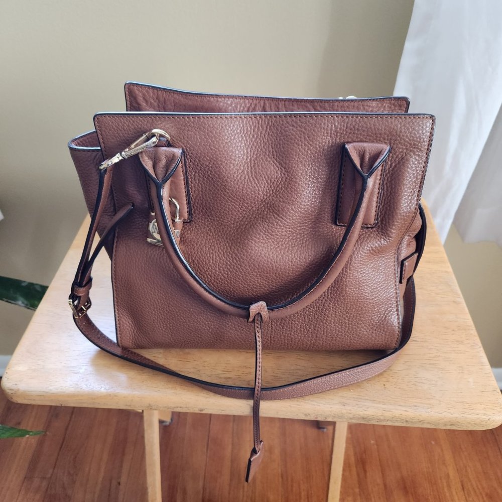Michael Kors Medium Satchel, Brown